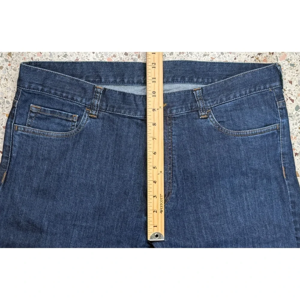 Canali Men's Blue 5 Pocket Made In Italy Straight Leg Denim Jeans Size‎ 54